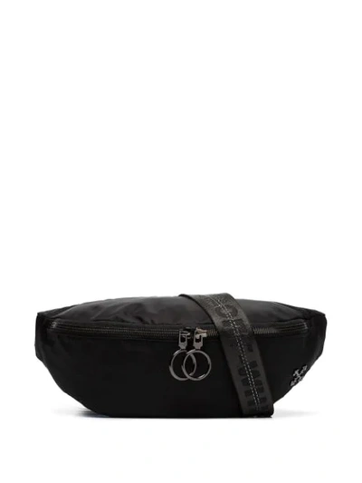 Shop Off-white Technical Fabric Belt Bag - Black