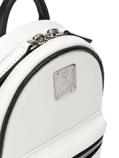 Leather crossbody bag MCM White in Leather - 12654440