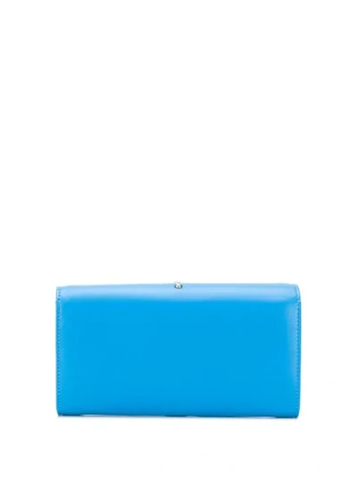 Shop Pinko Cable Chain Cross Body Bag In Blue