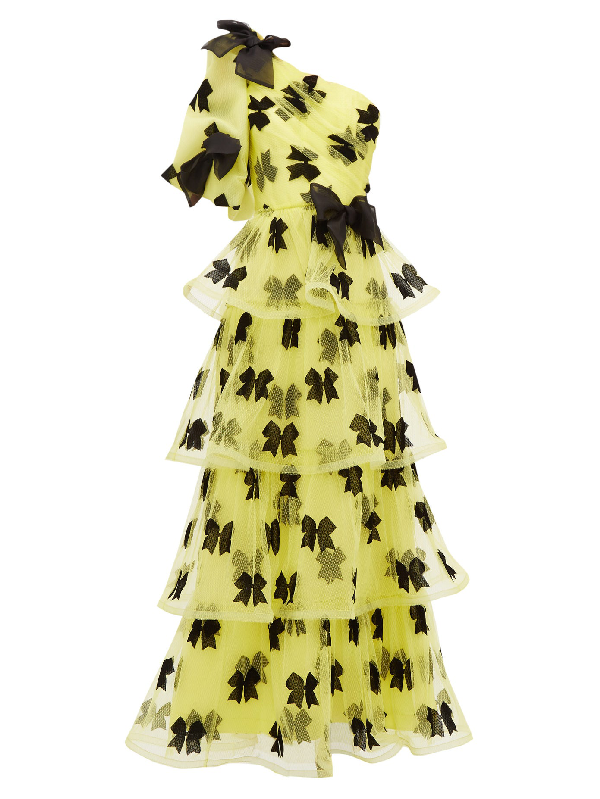 yellow debut gown