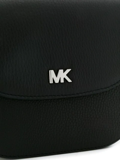 Shop Michael Michael Kors Dome Crossbody Bag In 001 Black