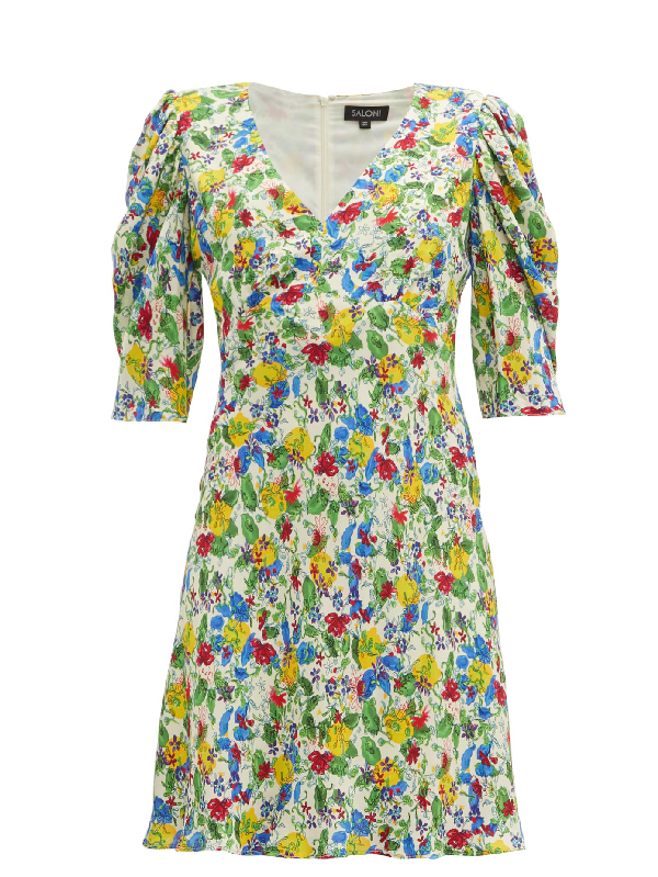 saloni colette dress