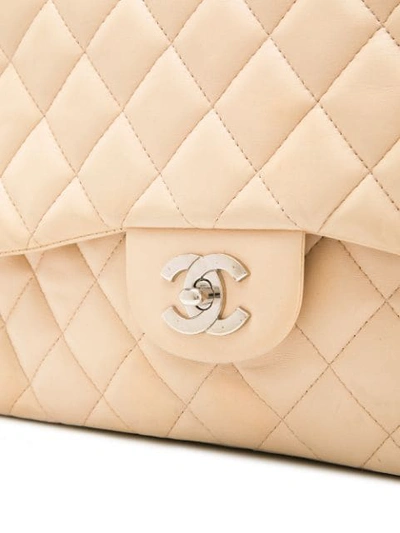 Pre-owned Chanel 2004-2005 2.55 Double Flap Chain Shoulder Bag In Pink
