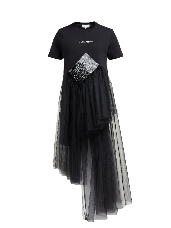 tulle tshirt dress