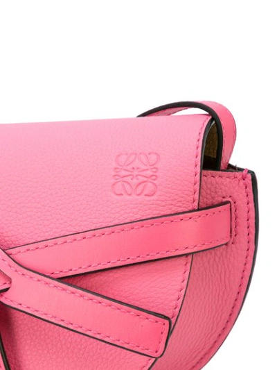 Shop Loewe Knotted Cross-body Bag - Pink