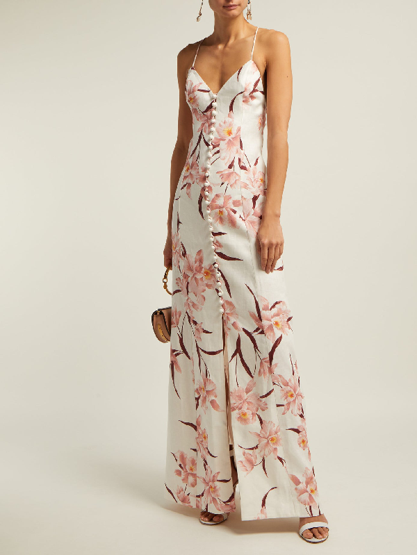 zimmermann corsage slip dress