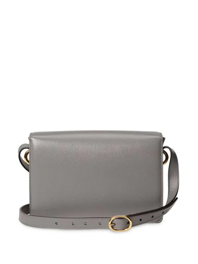 Shop Gucci Double G Shoulder Bag - Grau In Grey