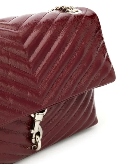Shop Rebecca Minkoff Edie Shoulder Bag In Red