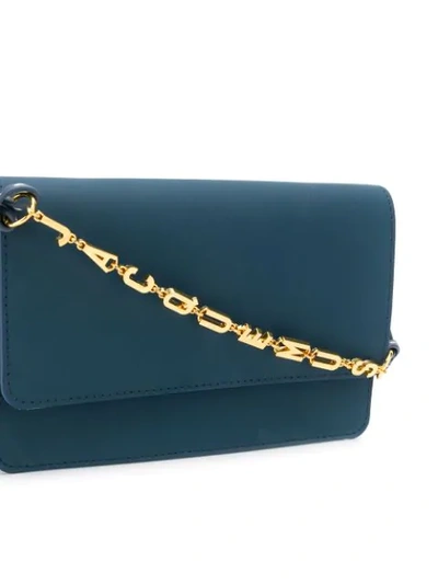 Shop Jacquemus Le Sac Riviera Shoulder Bag In Blue