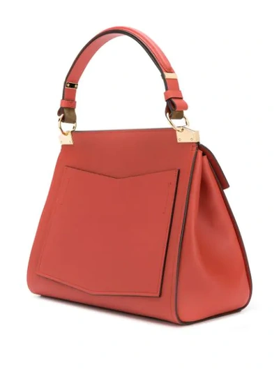 Shop Givenchy Small Mystic Tote In Orange