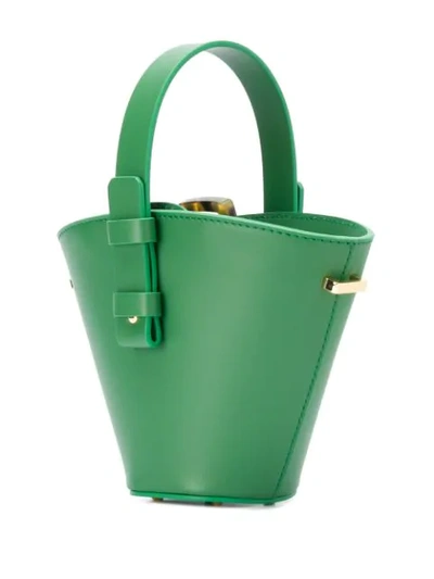 Shop Nico Giani Nelia Bucket Bag In Green
