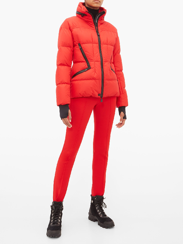 Moncler Grenoble Dixence Water Repellent Down Puffer Ski Jacket In Red |  ModeSens