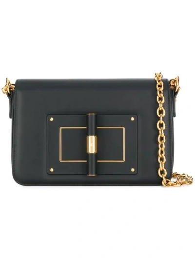 Shop Tom Ford Natalia Shoulder Bag In Black