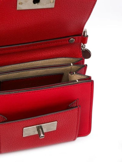 Shop Givenchy Gv3 Nano Shoulder Bag In Red