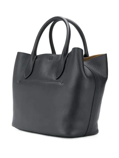 Shop Polo Ralph Lauren Slouchy Tote In 001