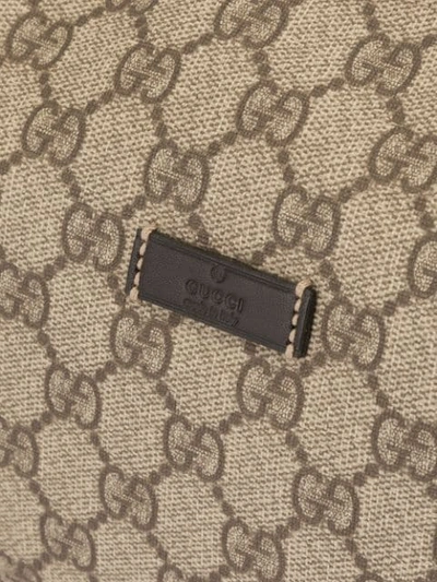 Pre-owned Gucci Gg Pouch In Brown