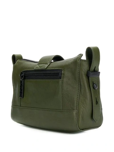 Shop Kenzo Mini Kalifornia Shoulder Bag In 51 Dark Khaki