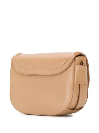 Shop See By Chloé Mara Shoulder Bag In Brown