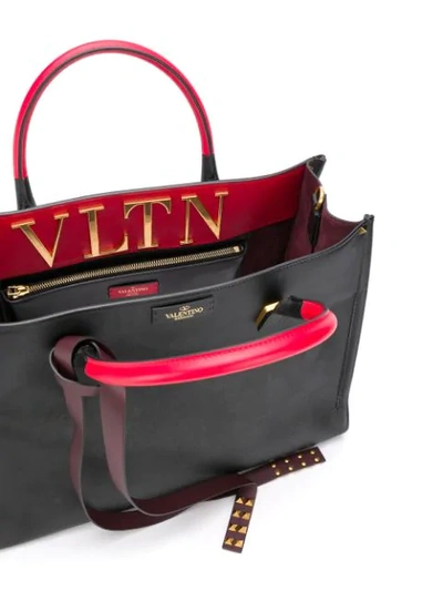 Shop Valentino Garavani Tote Bag In Black