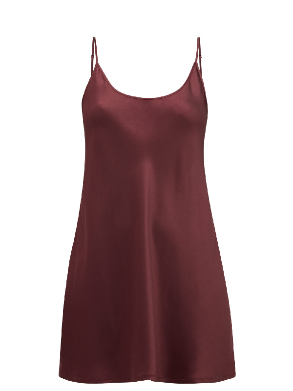 la perla slip dress