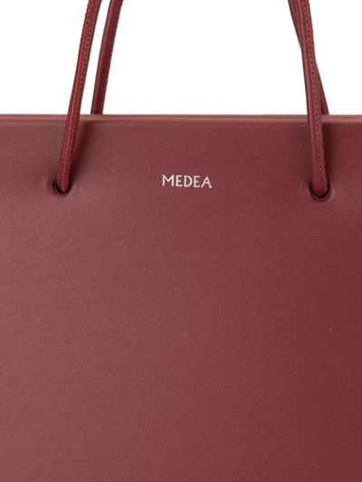 Shop Medea Medium Hanna Prima Tote In Red