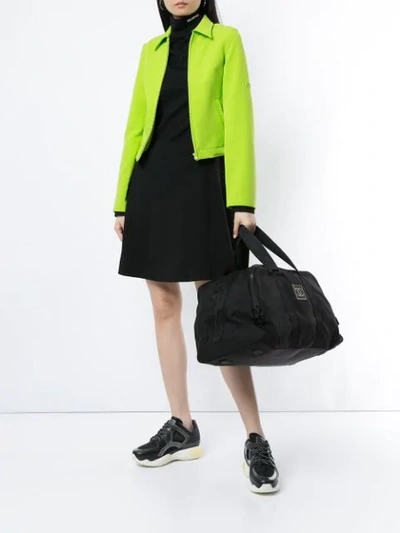 Pre-owned Chanel Sports Line Cc Travel Bag In Black