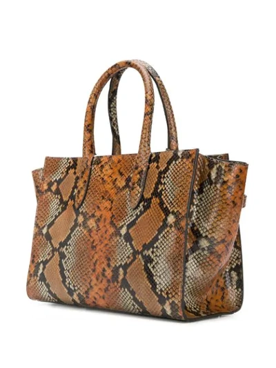 Shop Zadig & Voltaire Candide Tote Bag In Brown