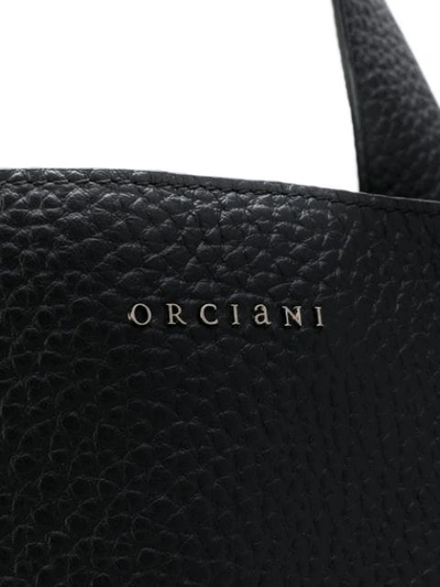 Shop Orciani Jackie Shoulder Bag In Black