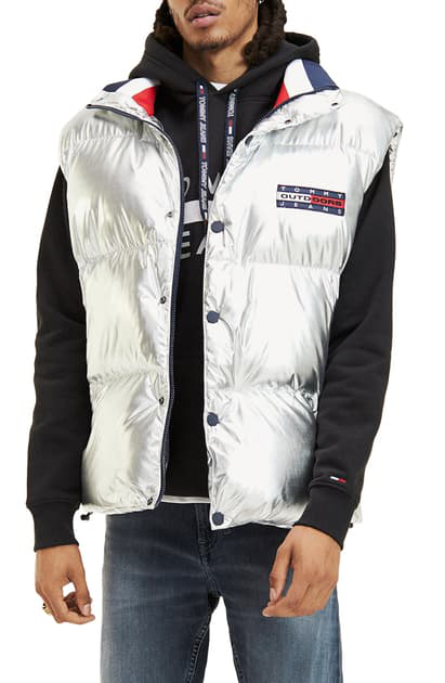 tommy puffer vest