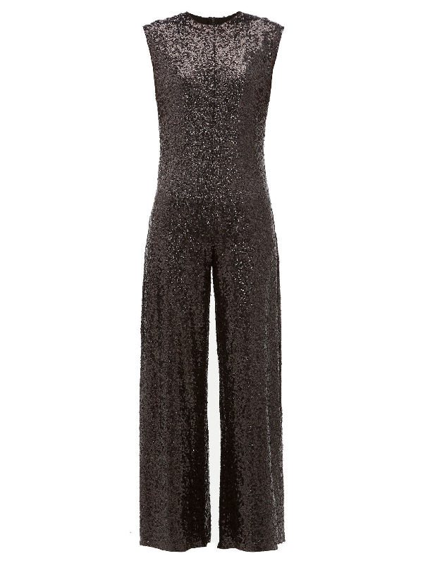 sequin embellished jumpsuit