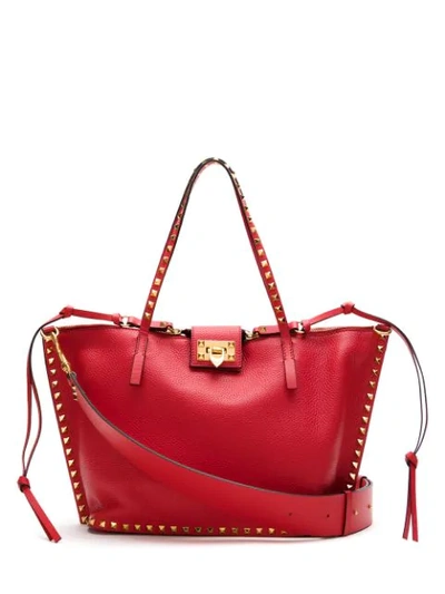 Shop Valentino Sw2b0e72kyk Ju5 Furs & Skins->leather In Red