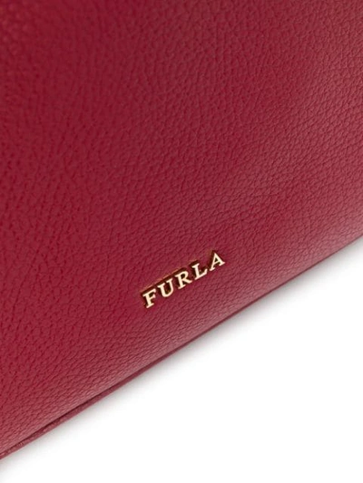 Shop Furla 'cometa' Schultertasche In Red