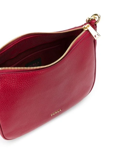 Shop Furla 'cometa' Schultertasche In Red