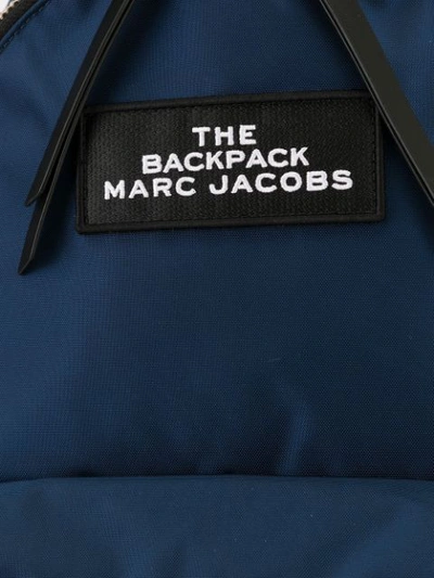 Shop Marc Jacobs The Large Backpack In Blue