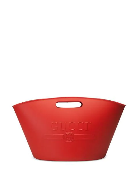 gucci rubber tote