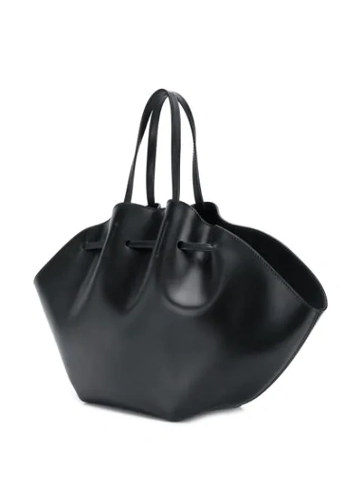 Shop Nanushka Lynne Tote Bag In Black