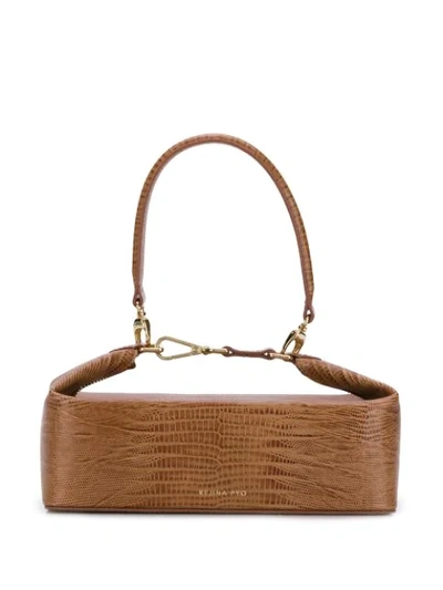 Shop Rejina Pyo Olivia Box Bag In Tan