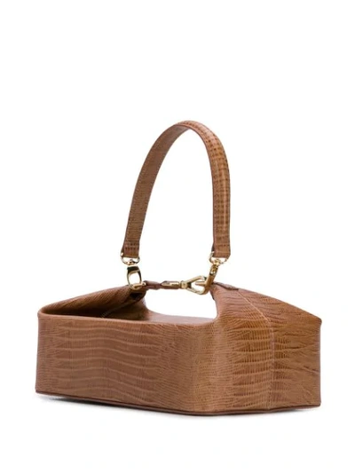 Shop Rejina Pyo Olivia Box Bag In Tan