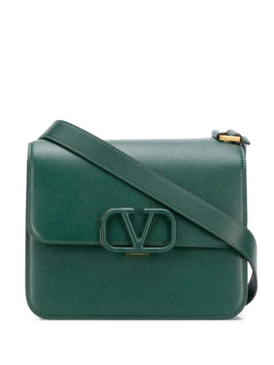 Shop Valentino Garavani Vsling Shoulder Bag In Red