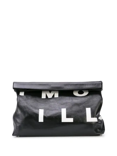Shop Simon Miller X-large Lunch Clutch In Black