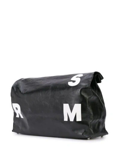 Shop Simon Miller X-large Lunch Clutch In Black