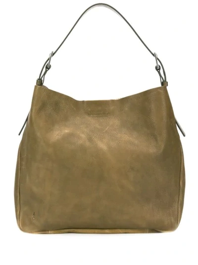 Shop Ally Capellino Cleve Small Shoulder Bag In Neutrals