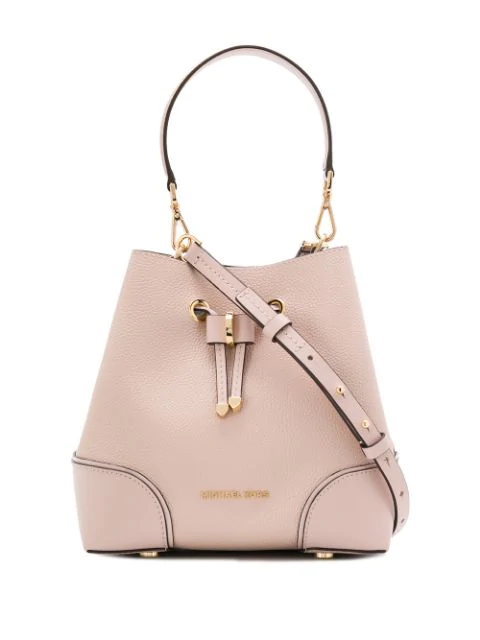 michael kors pink bucket bag