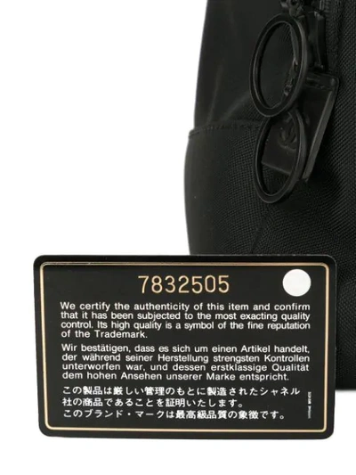 Pre-owned Chanel Sport Line Holdall In Black