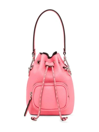 Shop Fendi Small Mon Tresor Bag In Pink