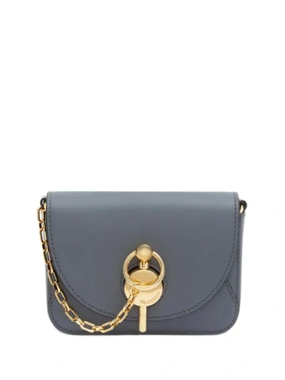 Shop Jw Anderson Nano Keyts Bag In Metallic