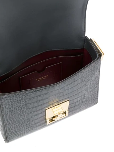 Shop Givenchy Medium Eden Shoulder Bag In Grey