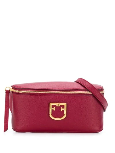 Shop Furla Isola Belt Bag In Red