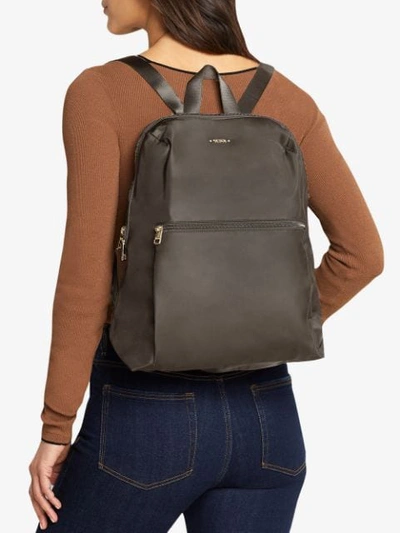 Shop Tumi Just In Case Backpack In Mink/silver