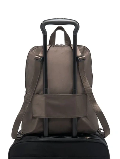 Shop Tumi Just In Case Backpack In Mink/silver
